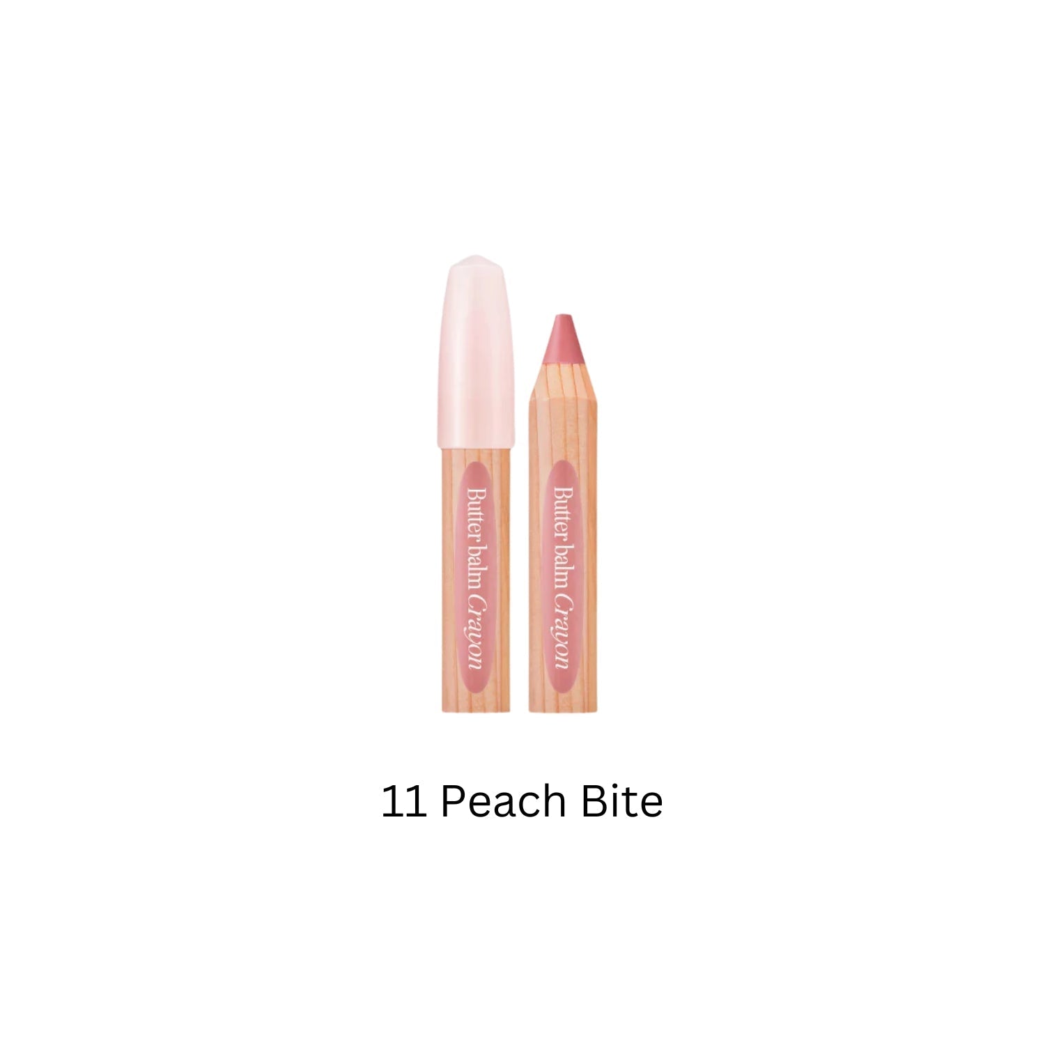 Clio Butter Balm Crayon lipstick in a sleek tube, showcasing a creamy, moisturizing lip color with a smooth texture.
