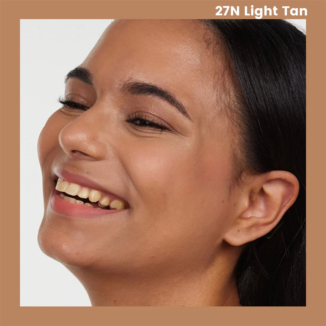 Heimish Moringa Ceramide BB Cream in 27N Light Tan shade, showing the smooth, lightweight cream texture in a sleek tube.