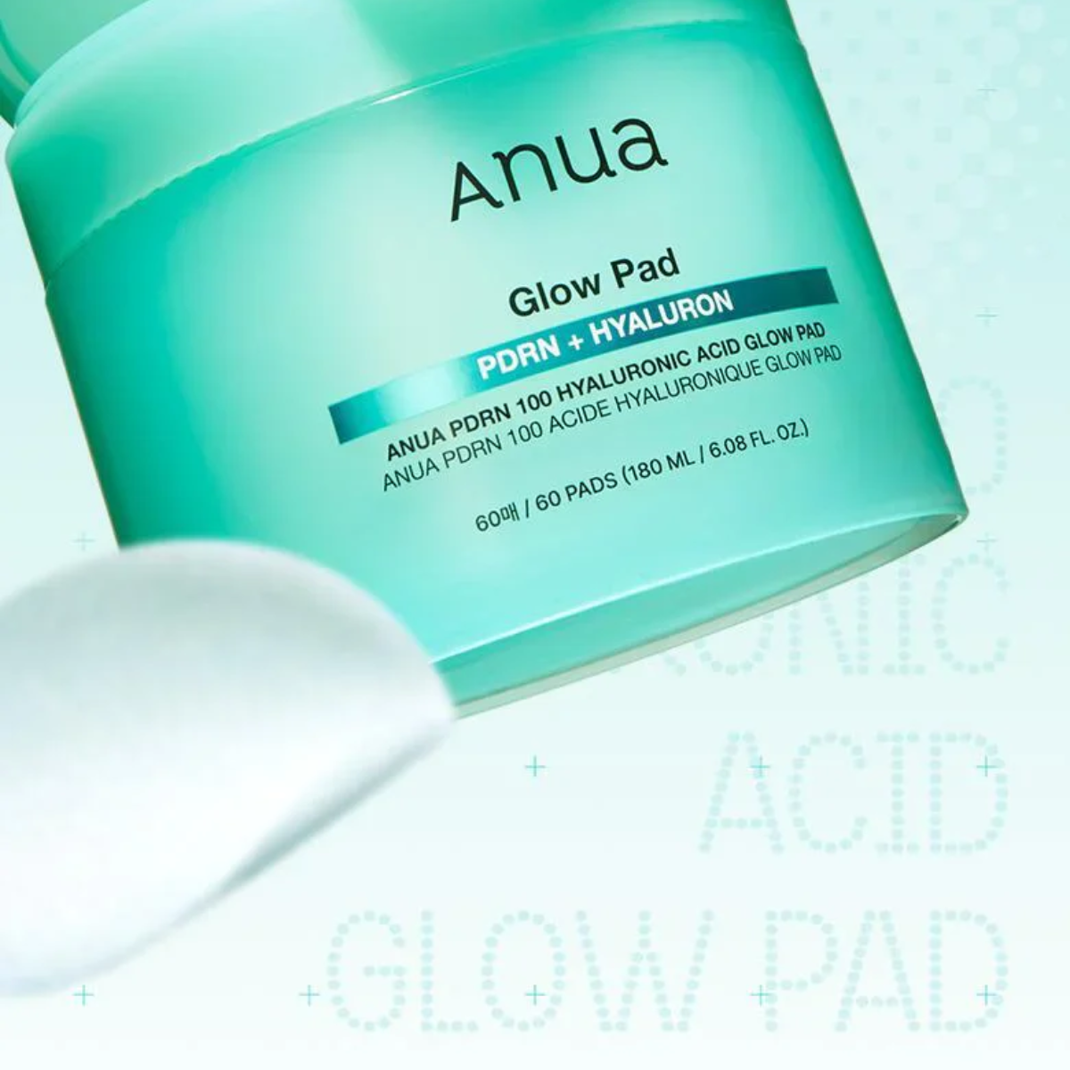 Anua PDRN Hyaluronic Glow Pad 60ea - Shop K-Beauty in Australia