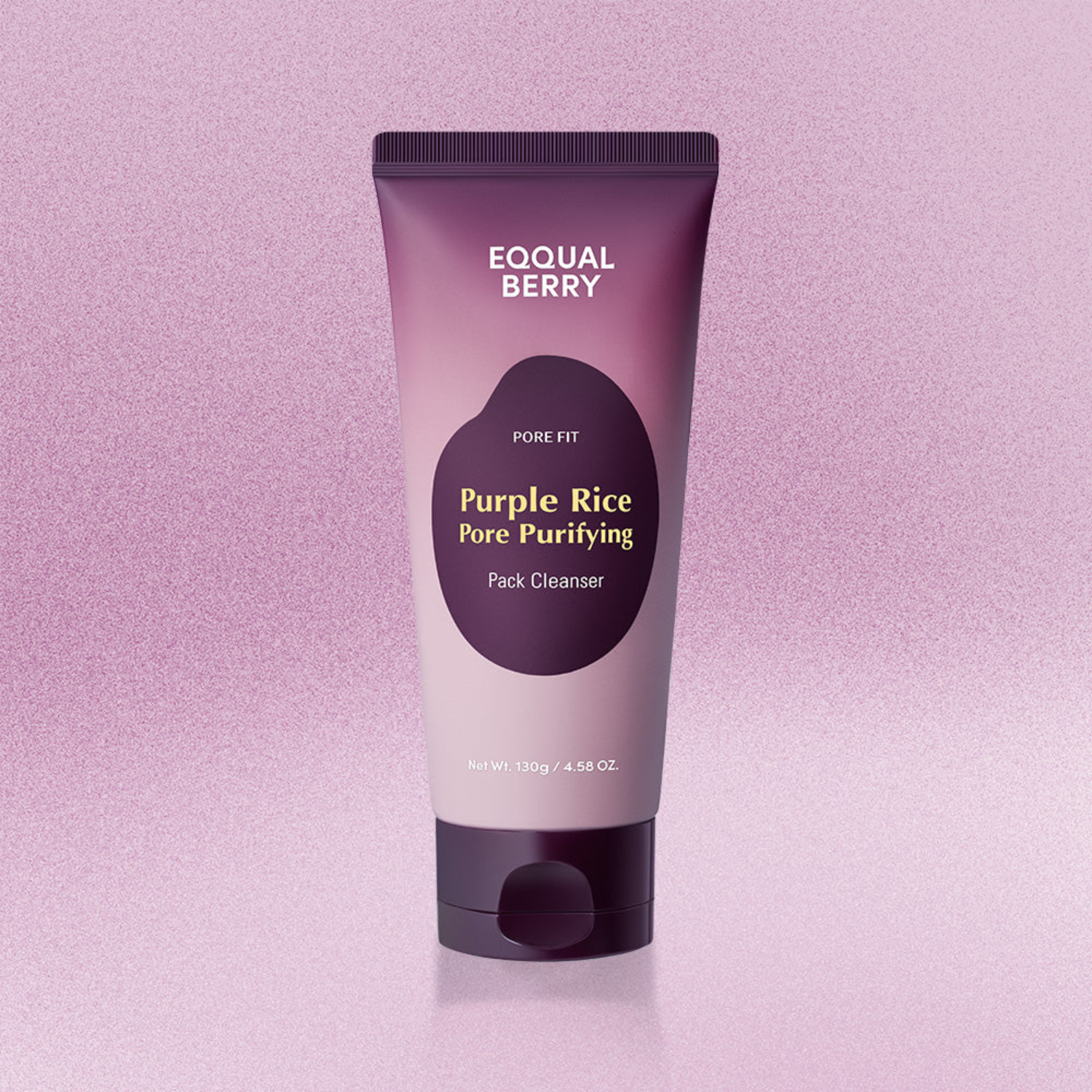 Eqqualberry Purple Rice Pore Purifying Pack Cleanser 130g - Shop K-Beauty in Australia