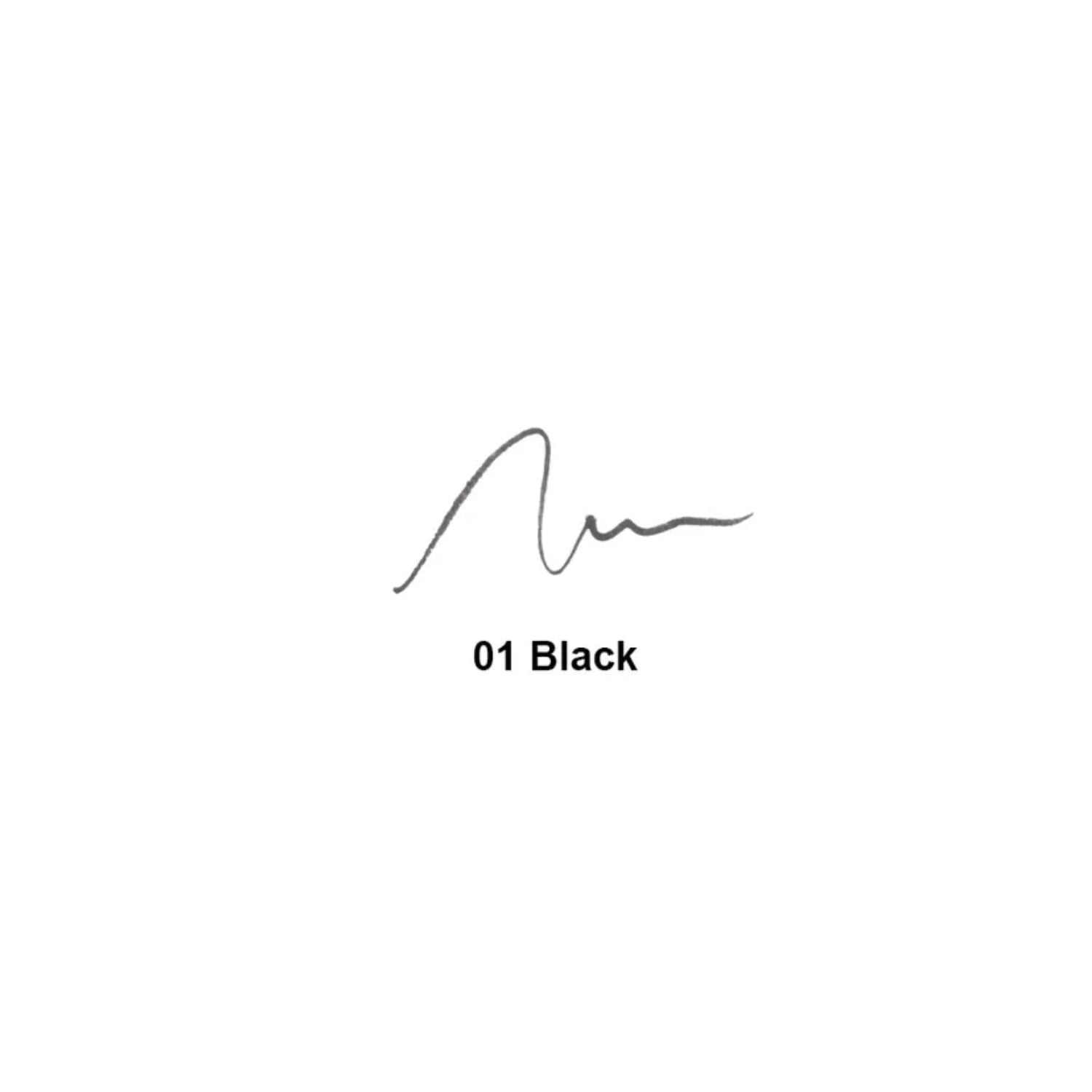 Missha Natural Fix Brush Pen Liquid Eyeliner with fine tip for precise eye makeup application.