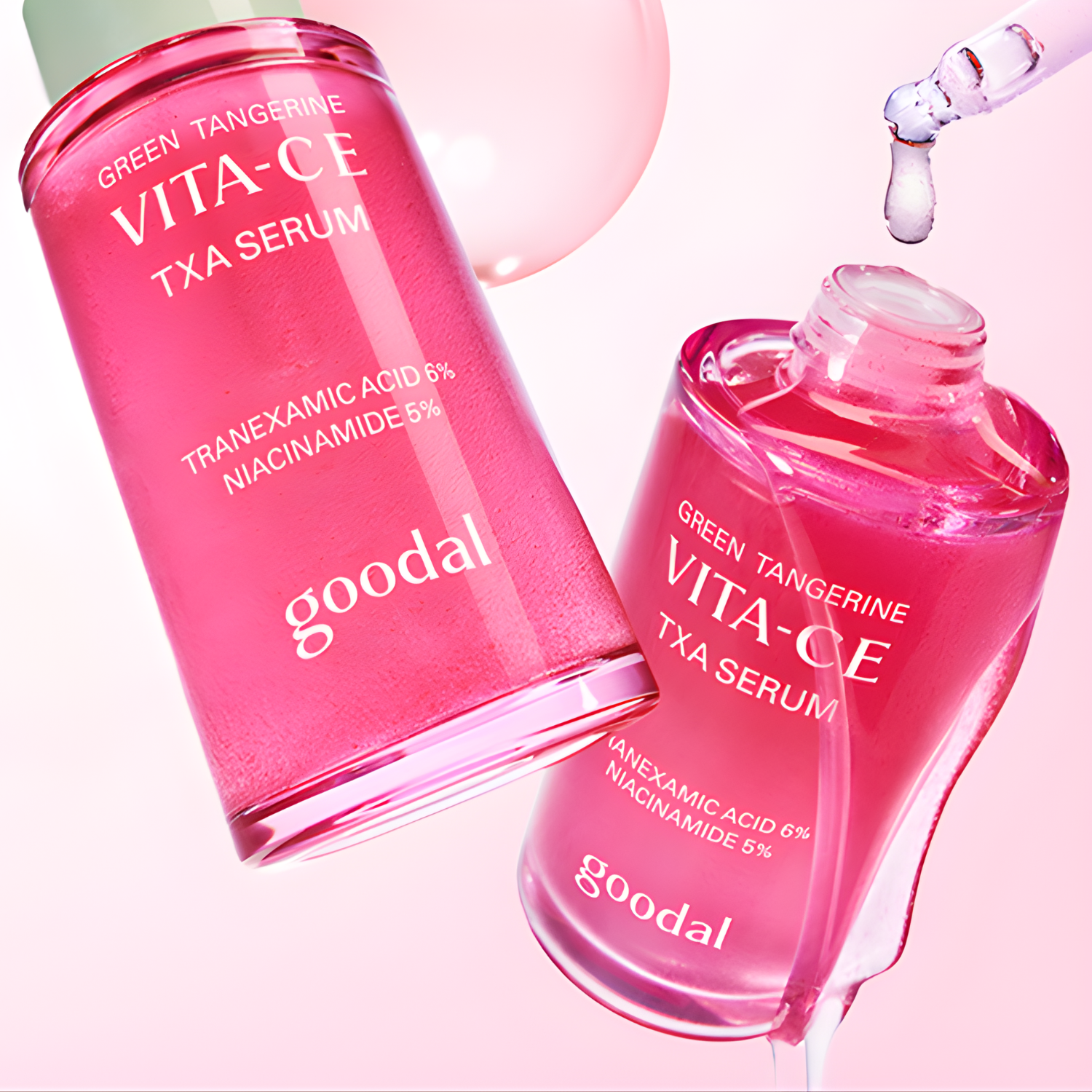Goodal Green Tangerine Vita C E TXA Blemish Serum - Shop K-Beauty in Australia