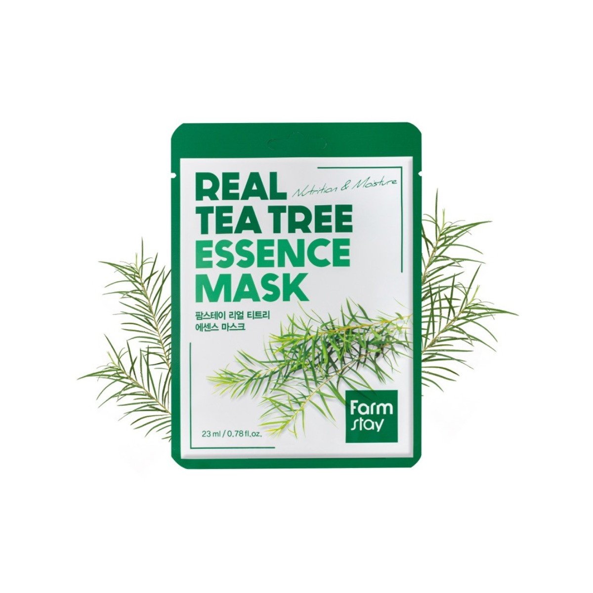 Farmstay Real Tea Tree Essence Mask 23ml 1pc - Shop K-Beauty in Australia
