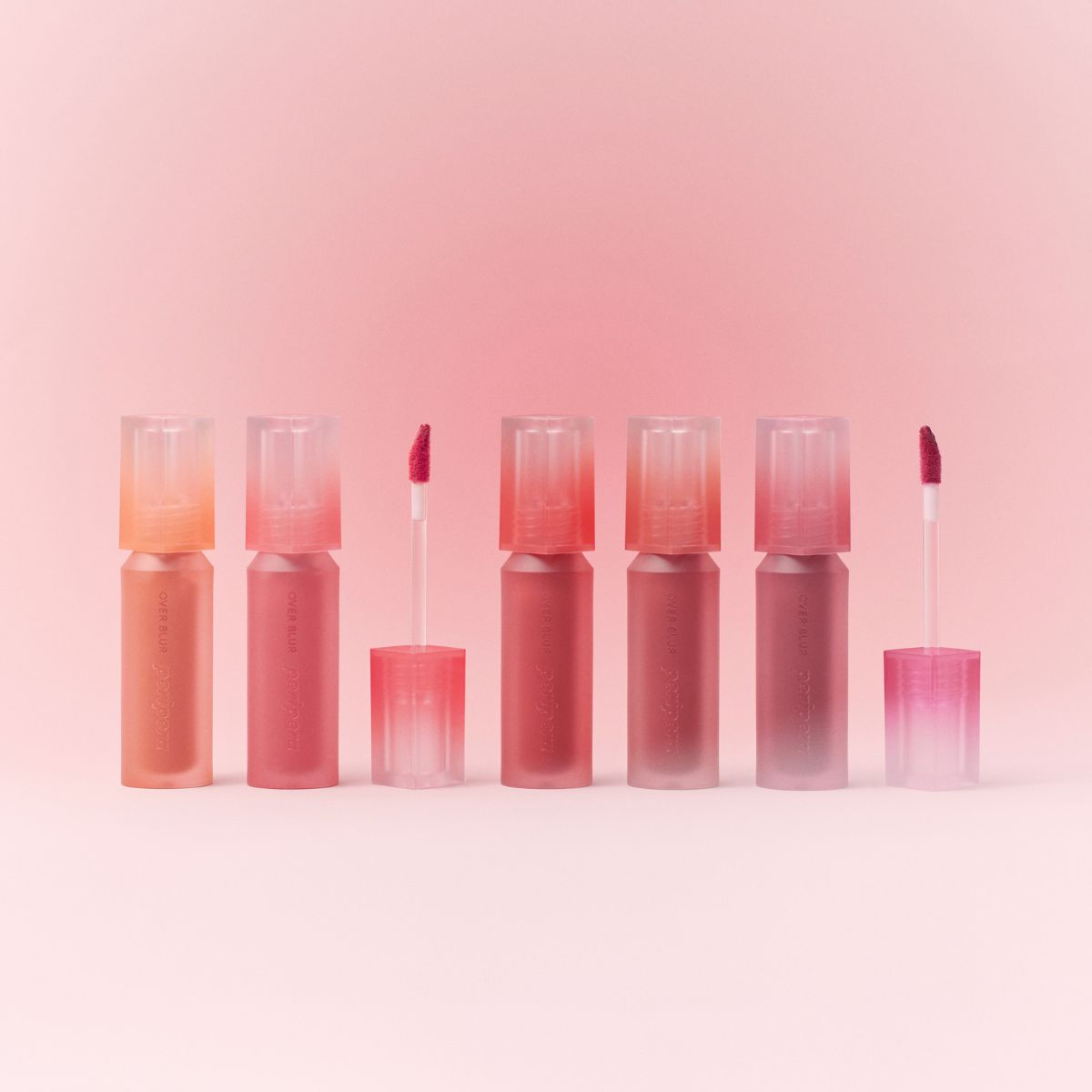 Peripera Over Blur Tint lip tint in shade 2_07dab200-3667-405f-9555-ed3d9ba74314, featuring a smooth, blurred lip color application