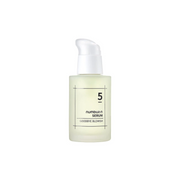 Numbuzin No.5 Goodbye Blemish Serum 50ml bottle with dropper, skincare serum for blemish reduction and skin clarity.