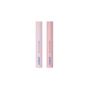 Peripera Ink All Black Cara mascara wand with black formula and curved brush for defining and lengthening eyelashes.