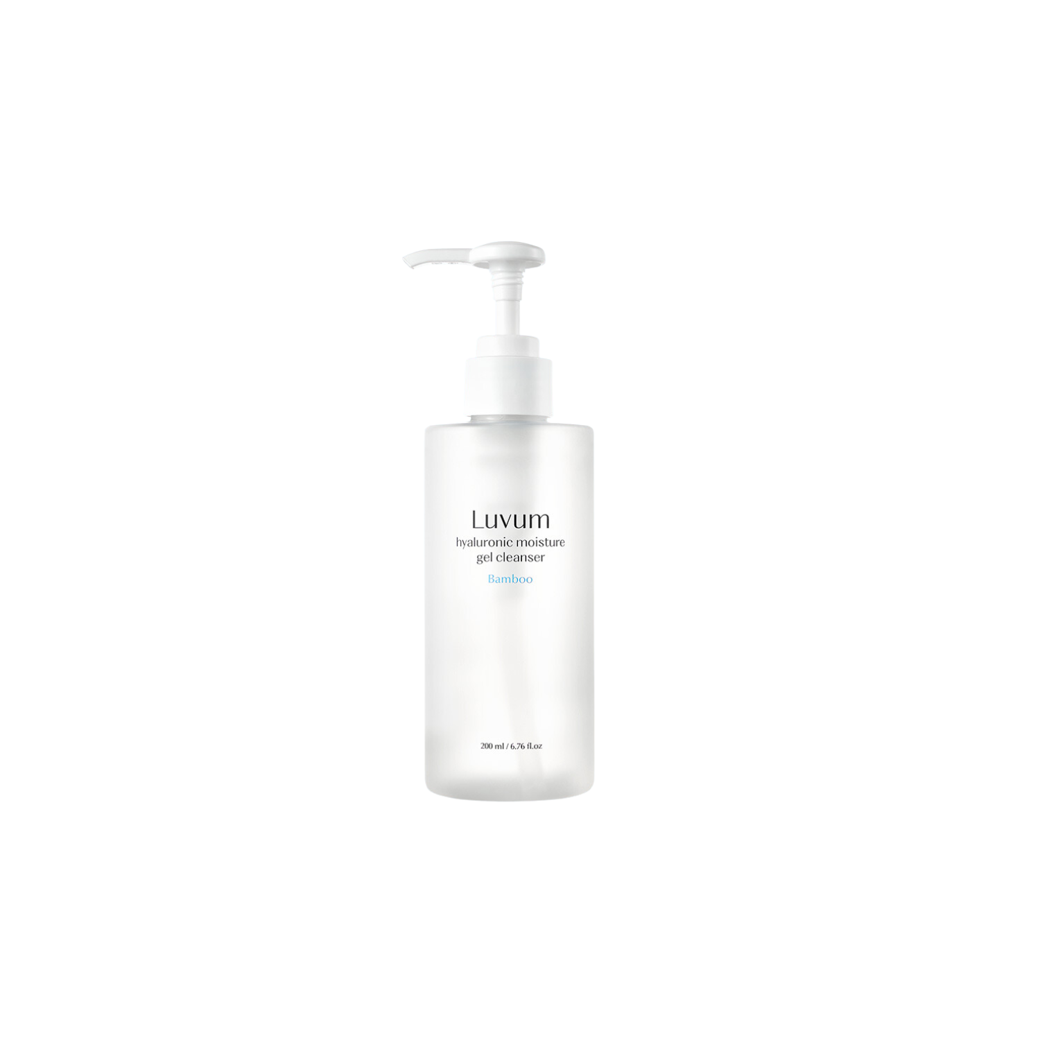 Luvum Bamboo Hyaluronic Moisture Gel Cleanser 200ml - Shop K-Beauty in Australia