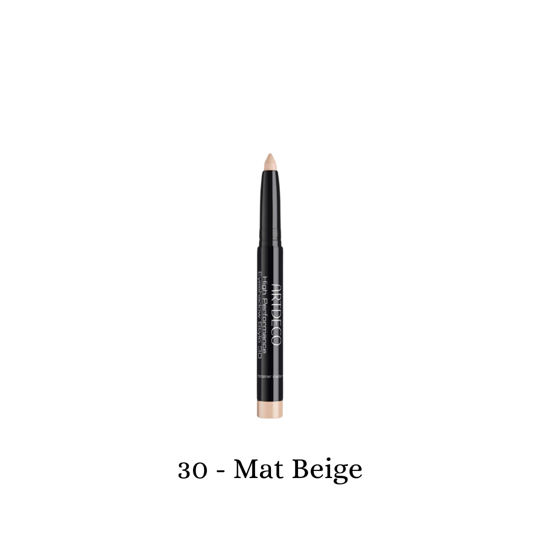 ARTDECO High Performance Eyeshadow Stylo in sleek black packaging, featuring a creamy eyeshadow pen with a twist-up design