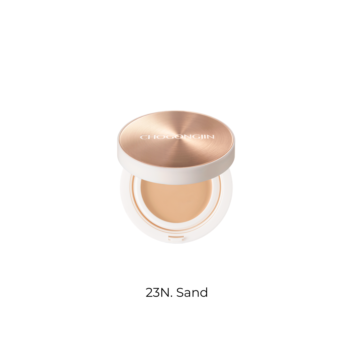 Chogongjin BB Pact 15g with two shade options, compact BB cream for smooth, even skin coverage in a portable case.
