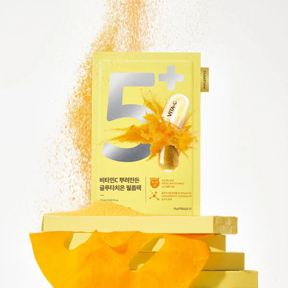 Numbuzin No. 5 Vitamin Spotlight Sheet Mask 4pcs/box - Shop K-Beauty in Australia