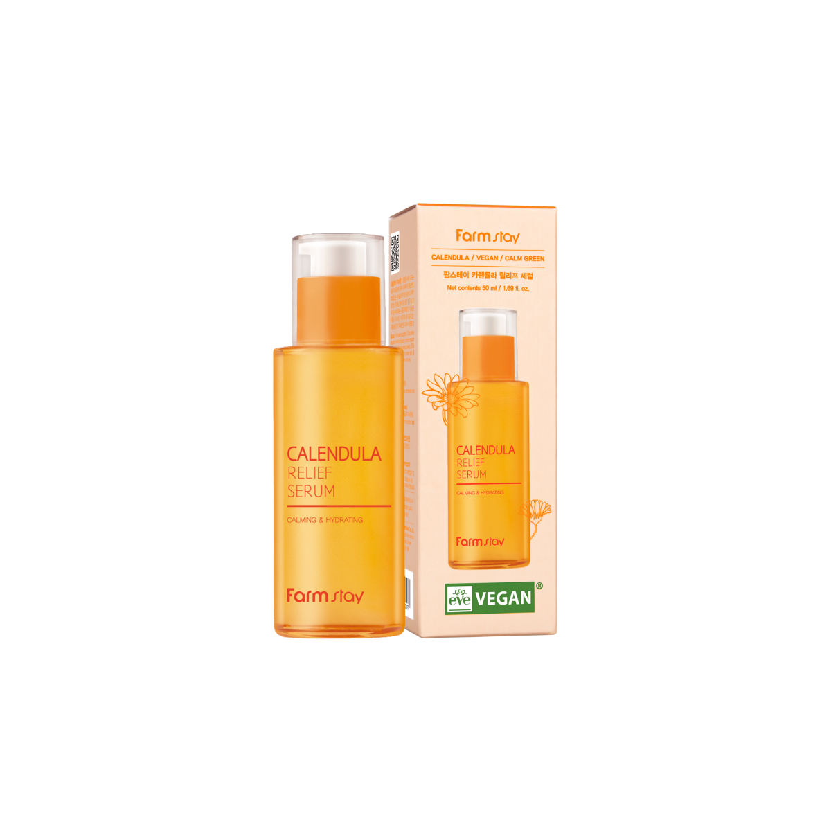 Farmstay Calendula Relief Serum 50ml - Shop K-Beauty in Australia