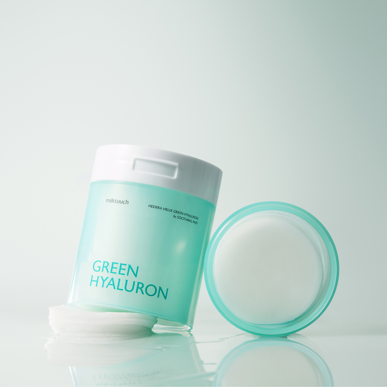 Hedera Helix Green Hyaluron 6Sec Soothing Pad [60 Pads]