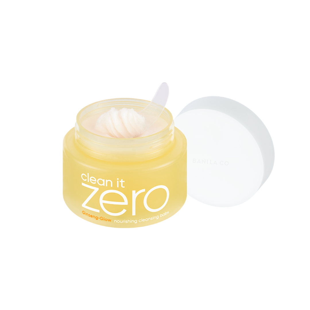 Banila Co Clean It Zero Cleansing Balm Original and Nourishing bundle in 100ml containers, featuring a creamy, nourishing skincare formula.