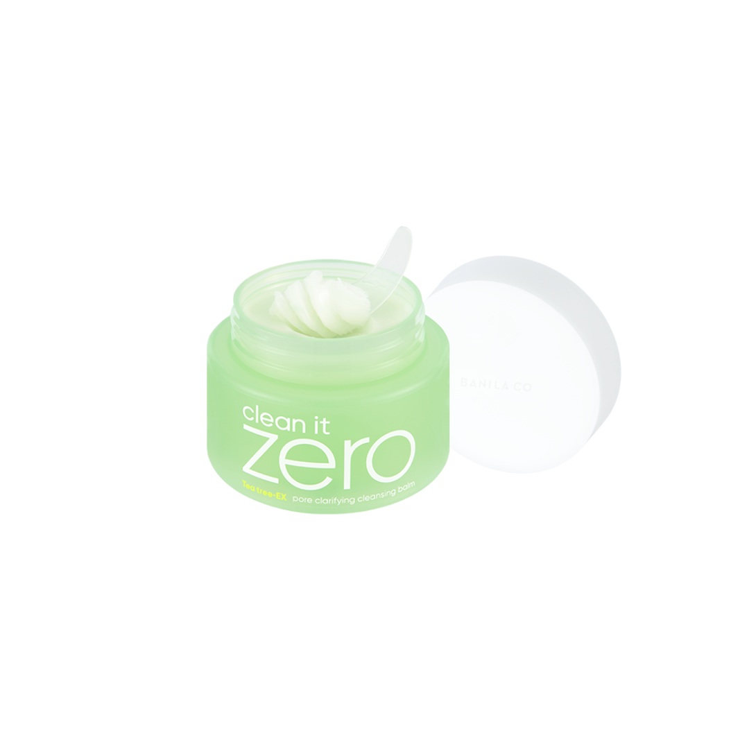 Banila Co Clean It Zero Cleansing Balm Original with Pore Clarifying, 100ml bundle featuring two skincare products.