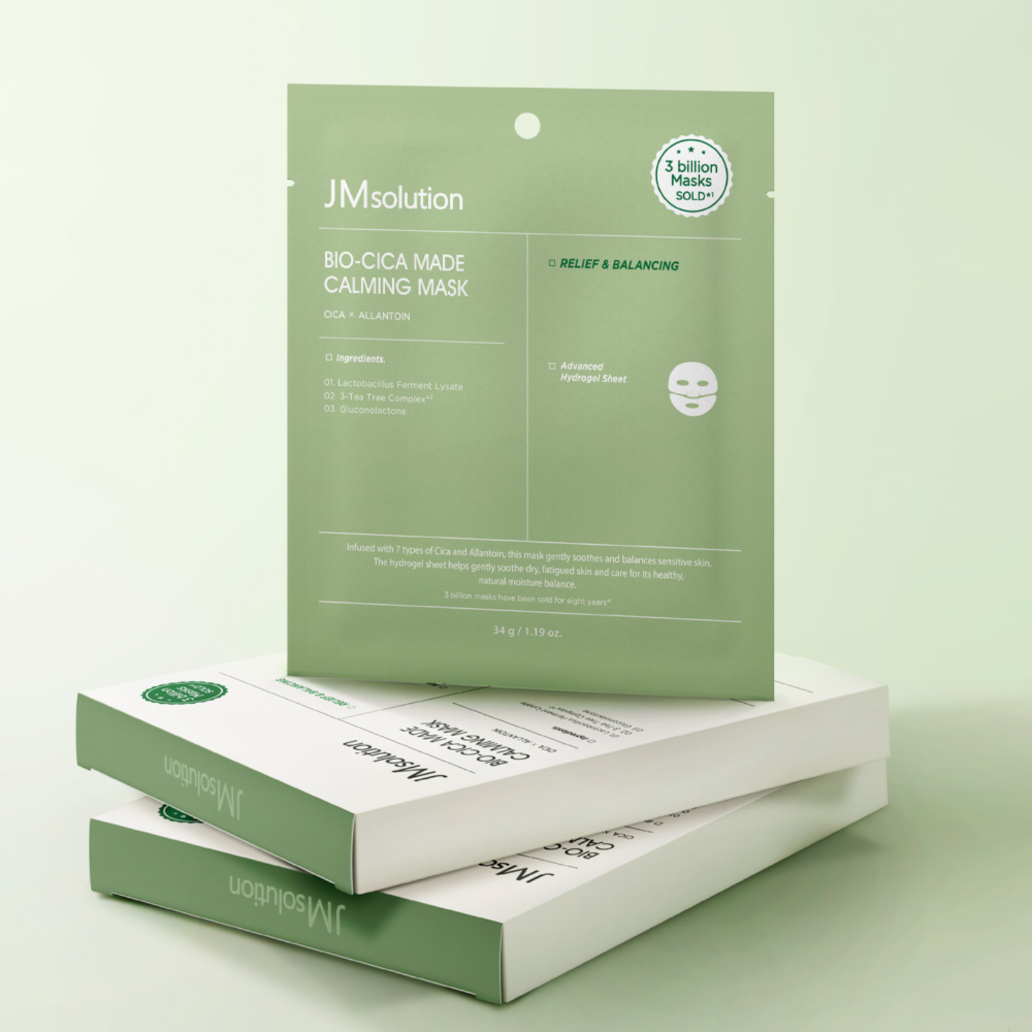 Bio-Cica Made Calming Mask Box [4pcs]