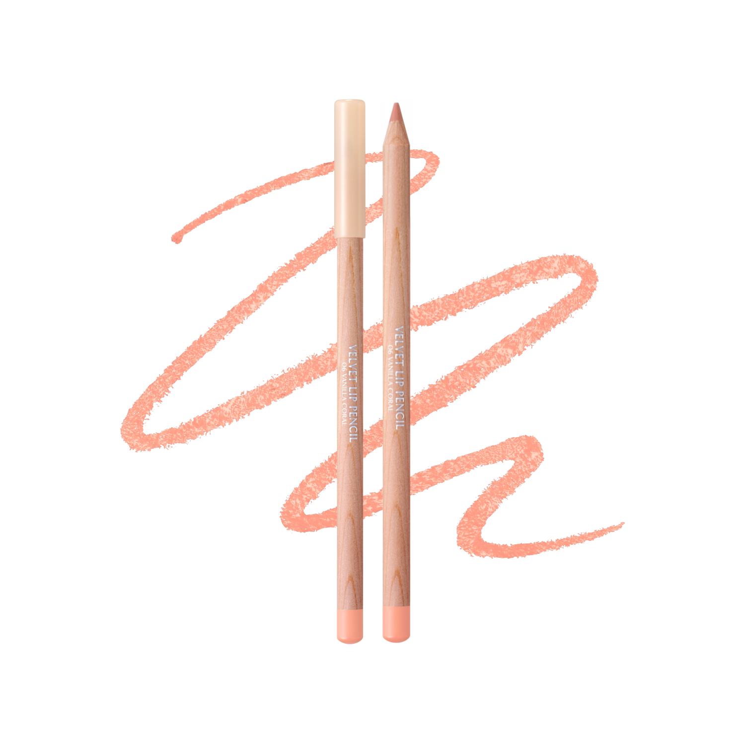 Clio Velvet Lip Pencil Set featuring two lip liner pencils in sleek packaging, designed for precise lip contouring and definition.