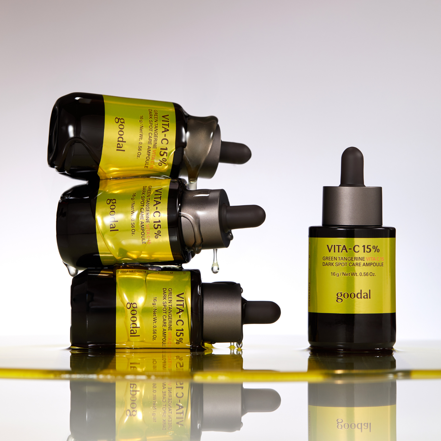 Goodal Green Tangerine Vita C 15 Dark Spot Care Ampoule - Shop K-Beauty in Australia