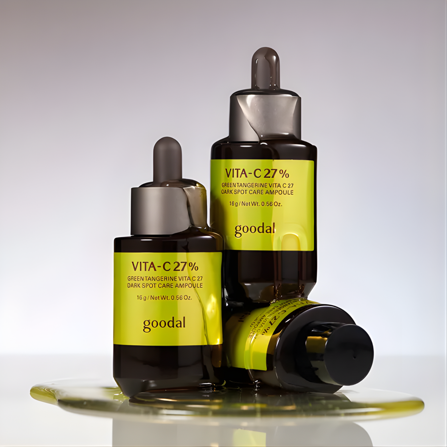 Goodal Green Tangerine Vita C 27 Dark Spot Care Ampoule - Shop K-Beauty in Australia