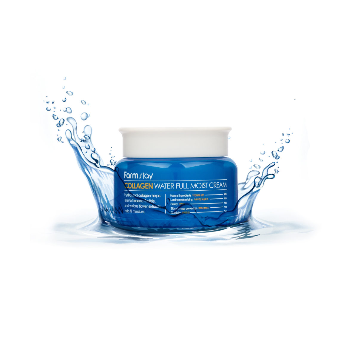 Farmstay Collagen Water Full Moist Cream 100g  - La Cosmetique