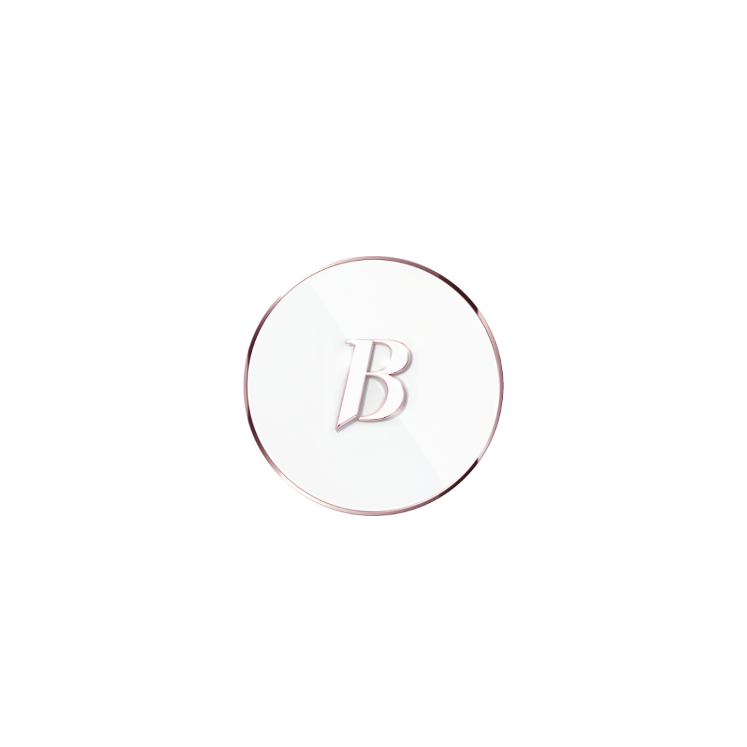 Banila Co Covericious Ultimate White Cushion Moisture foundation in a compact with a mirror and applicator sponge visible.