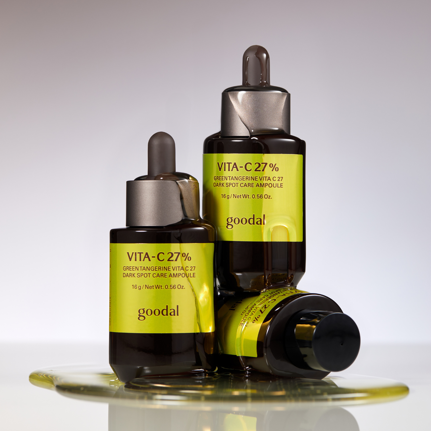 Goodal Green Tangerine Vita C 27 Dark Spot Care Ampoule - Shop K-Beauty in Australia