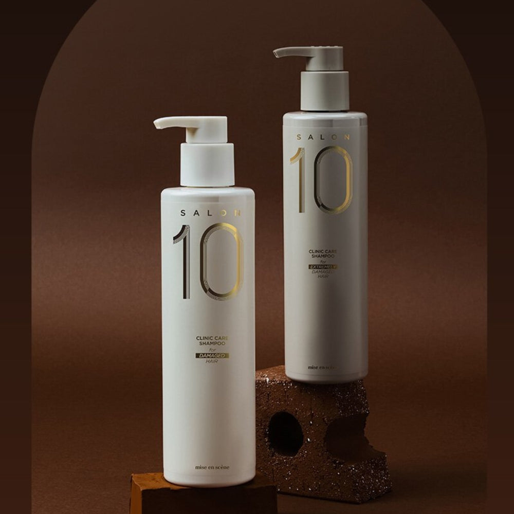 Mise-En-Scene Salon Plus Clinic 10 Shampoo 500ml(For Extreme Damaged Hair) - Shop K-Beauty in Australia