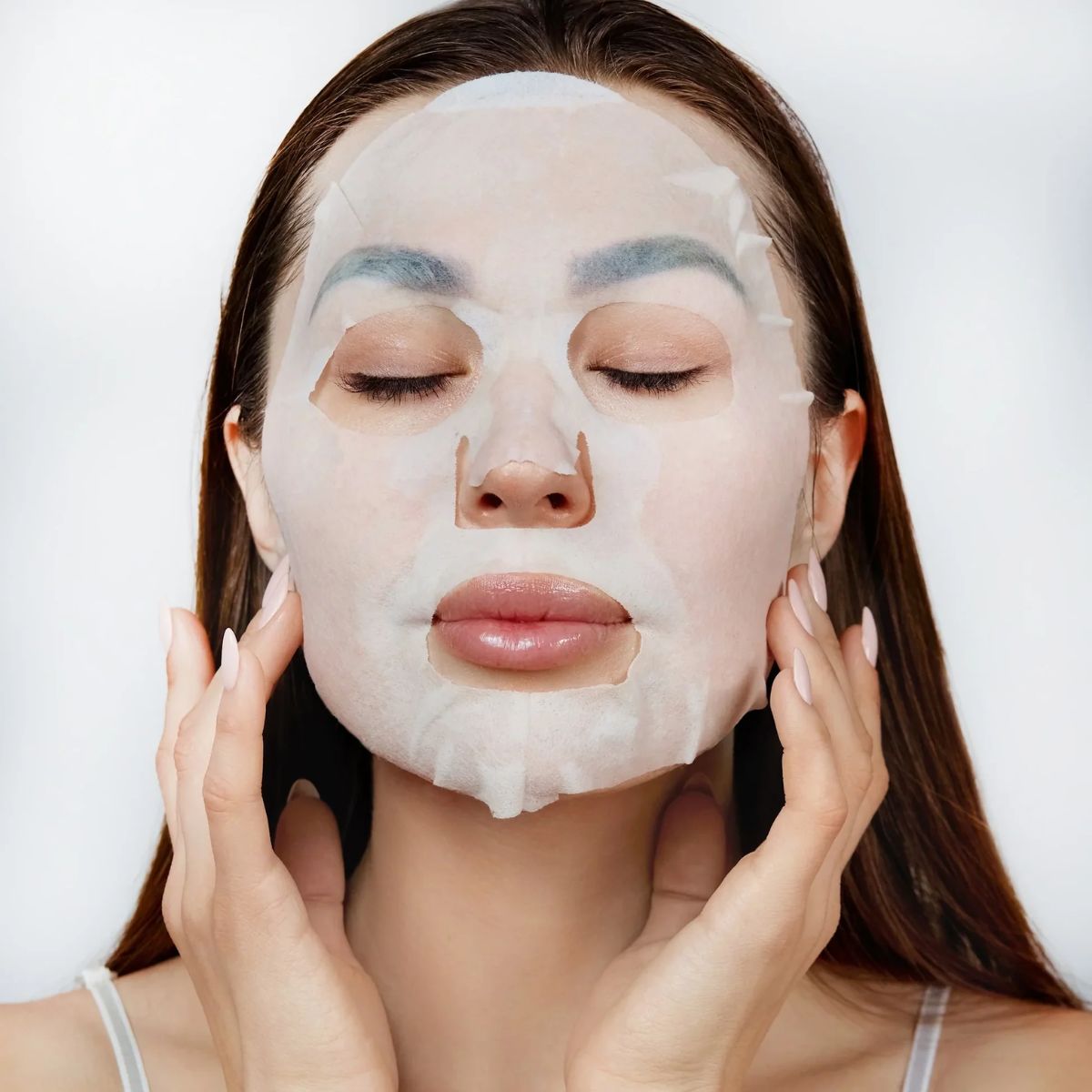 Missha Airy Fit Sheet Mask with potato extract, showing the soft, hydrating sheet mask ready for skincare use.