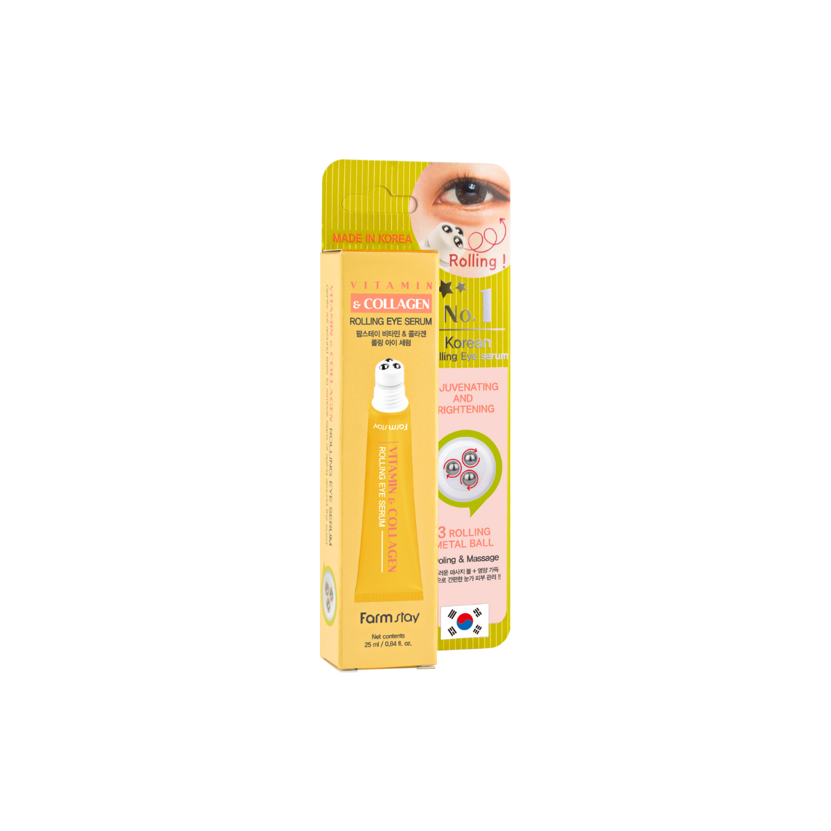 VITAMIN & COLLAGEN ROLLING EYESERUM