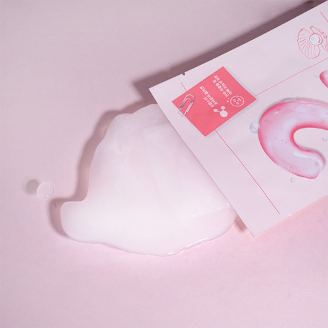 Numbuzin No.2 Water Collagen 65% volumizing sheet mask box with four hydrating sheet masks for skin nourishment.