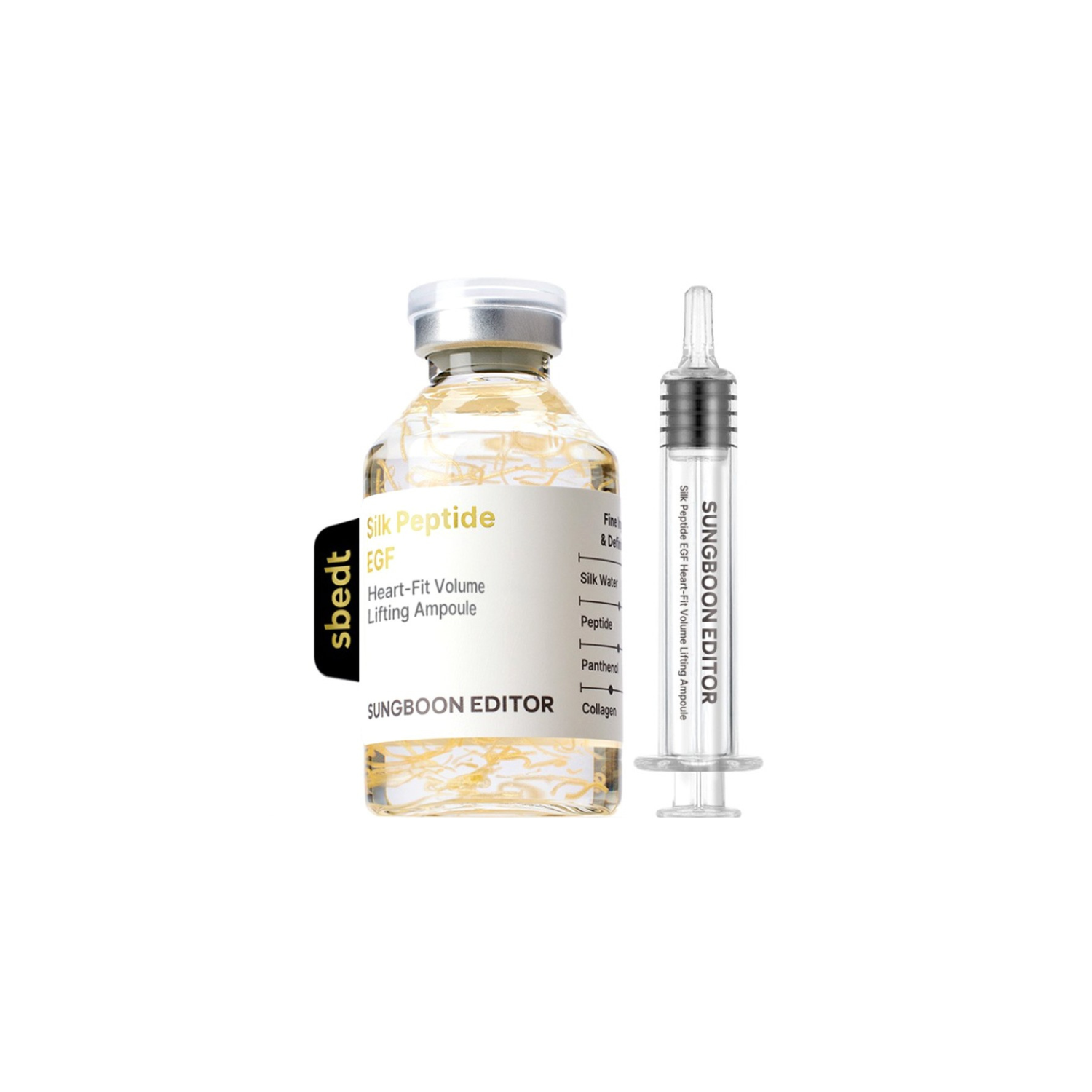 Sungboon Editor Silk Peptide EGF Heartfit Volume Lifting Ampoule 40ml - Shop K-Beauty in Australia