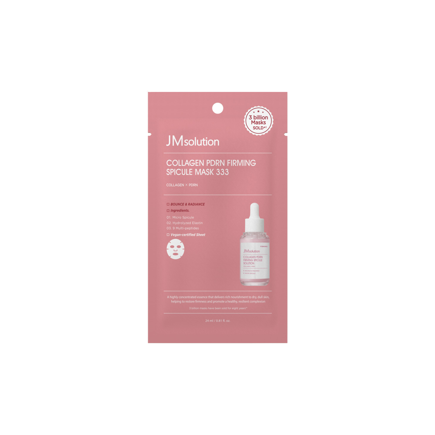 Collagen PDRN Firming Spicule Mask Box 333 [10pcs]