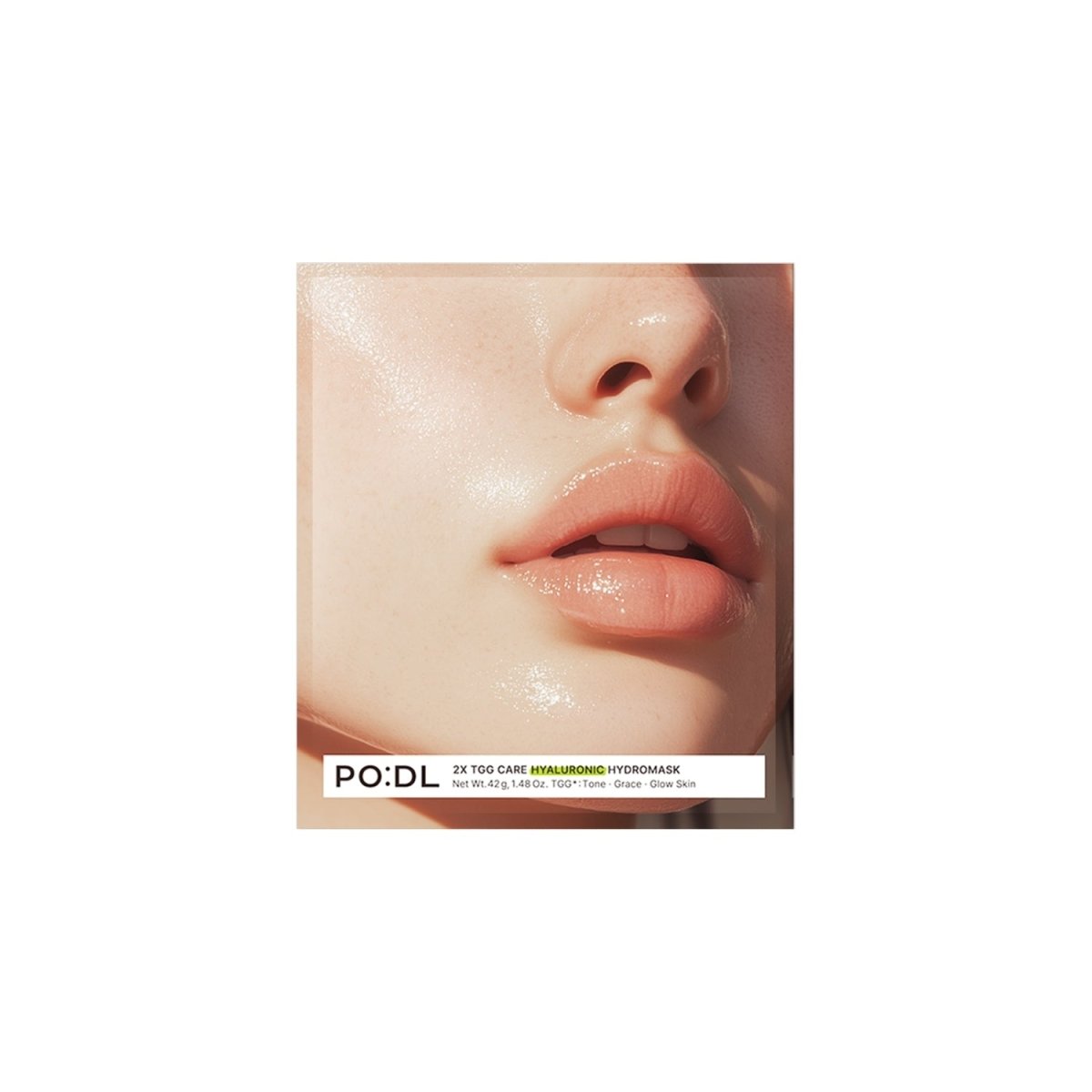 PO:DL 2X TGG Care Hyaluronic Hydromask [1pc] | La Cosmetique