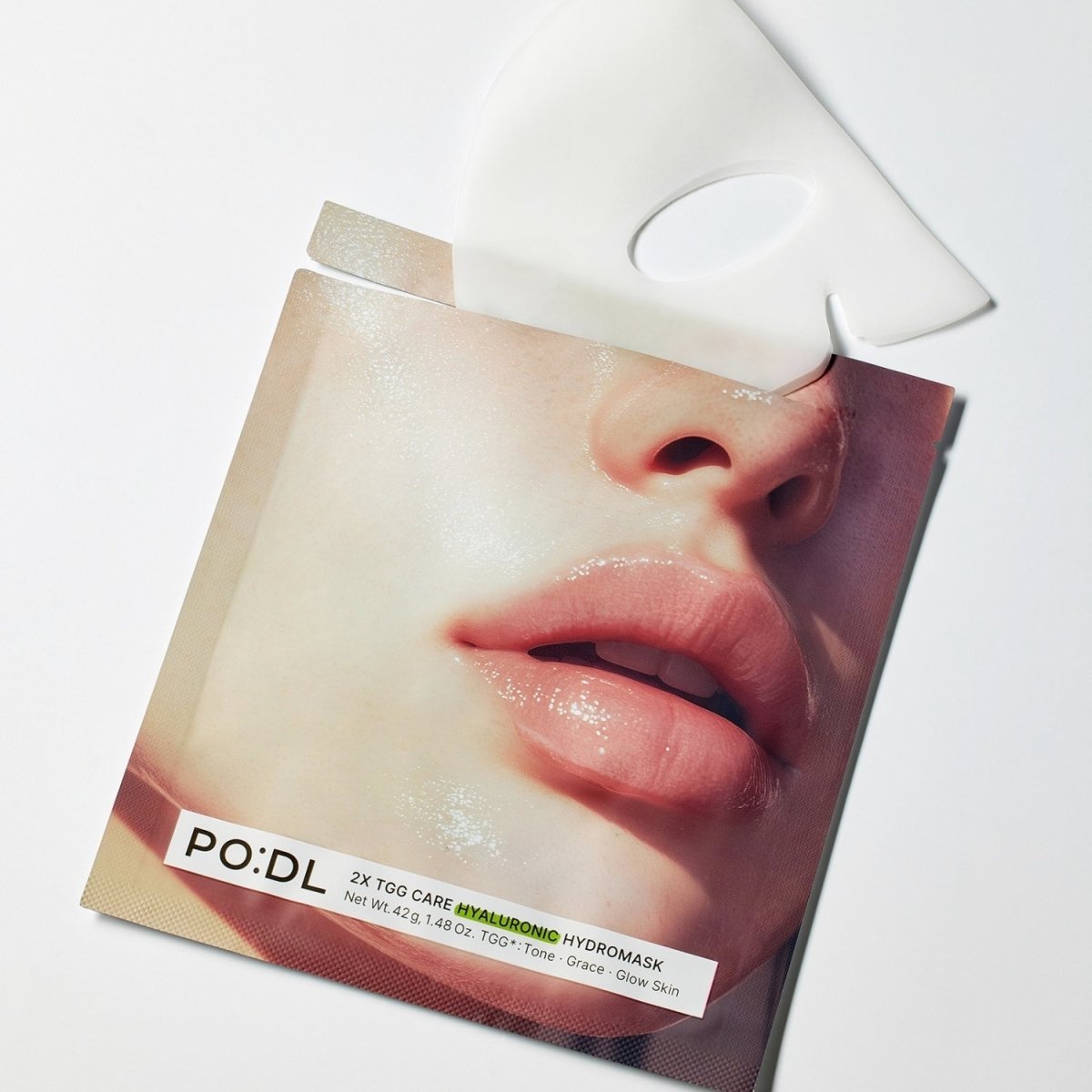 PO:DL 2X TGG Care Hyaluronic Hydromask [1pc] | La Cosmetique