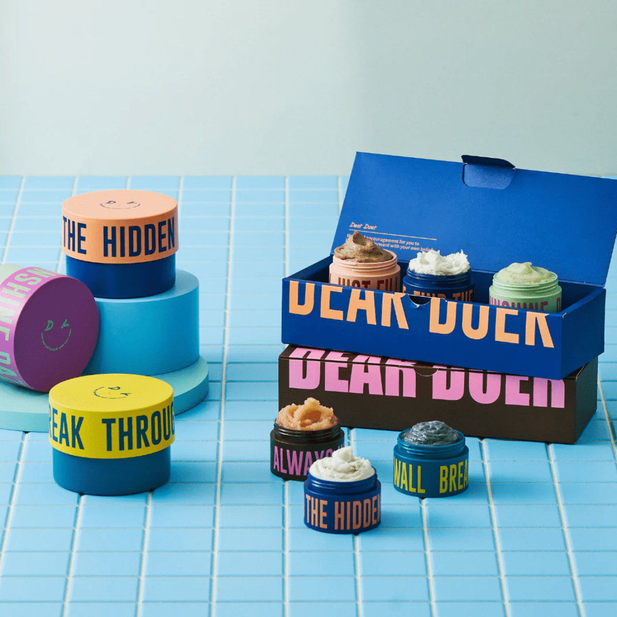 Dear Doer 3 Main Body Scrub Set Mini Size 37ml | La Cosmetique