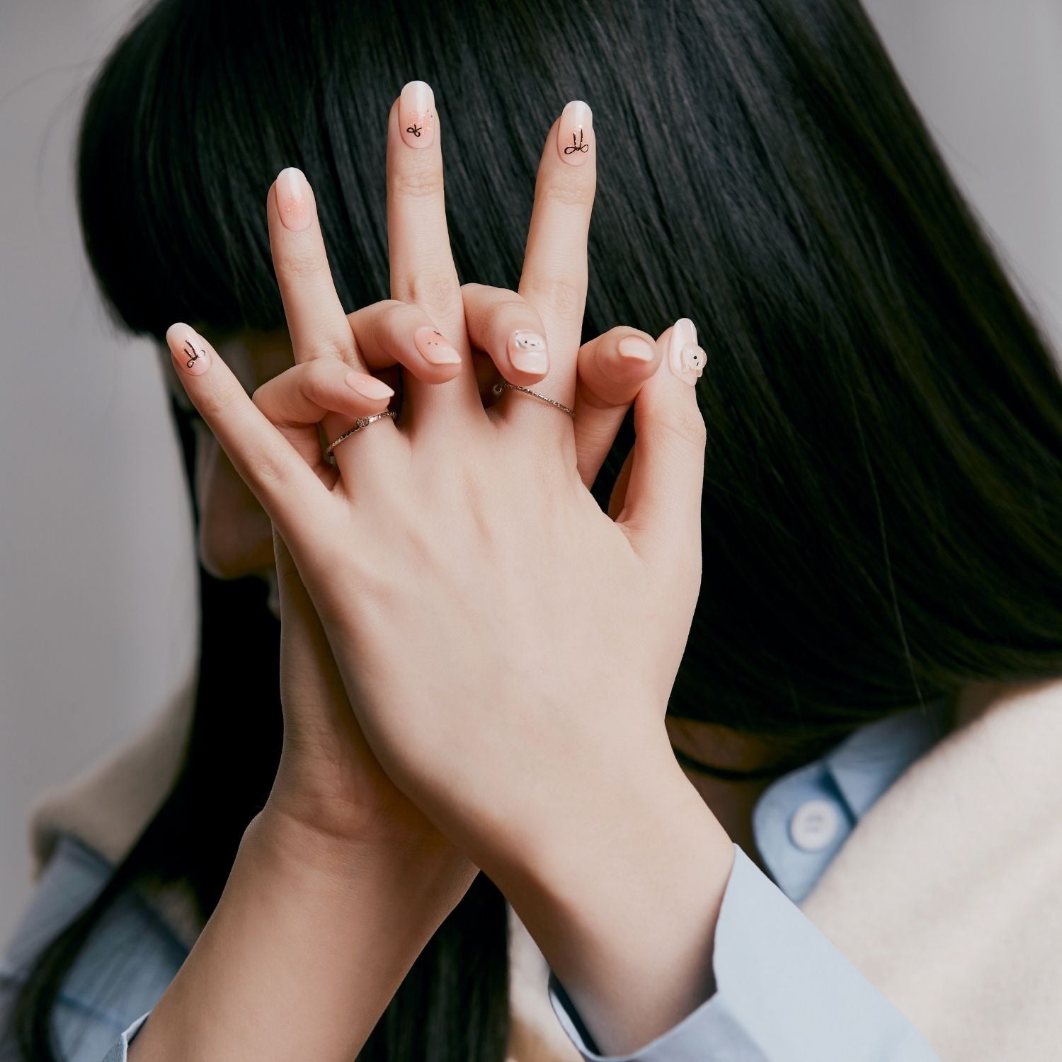 Ohora Semi-Cured Gel Nail - N Bear Up - Shop K-Beauty in Australia