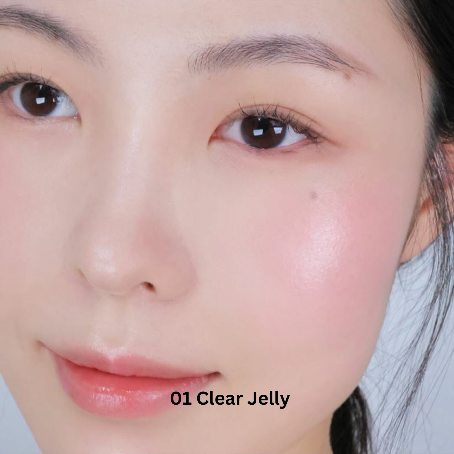 Colorgram Multi Jelly Stick blush in vibrant pink and coral shades, showing a creamy, multi-color blush stick with a smooth texture.