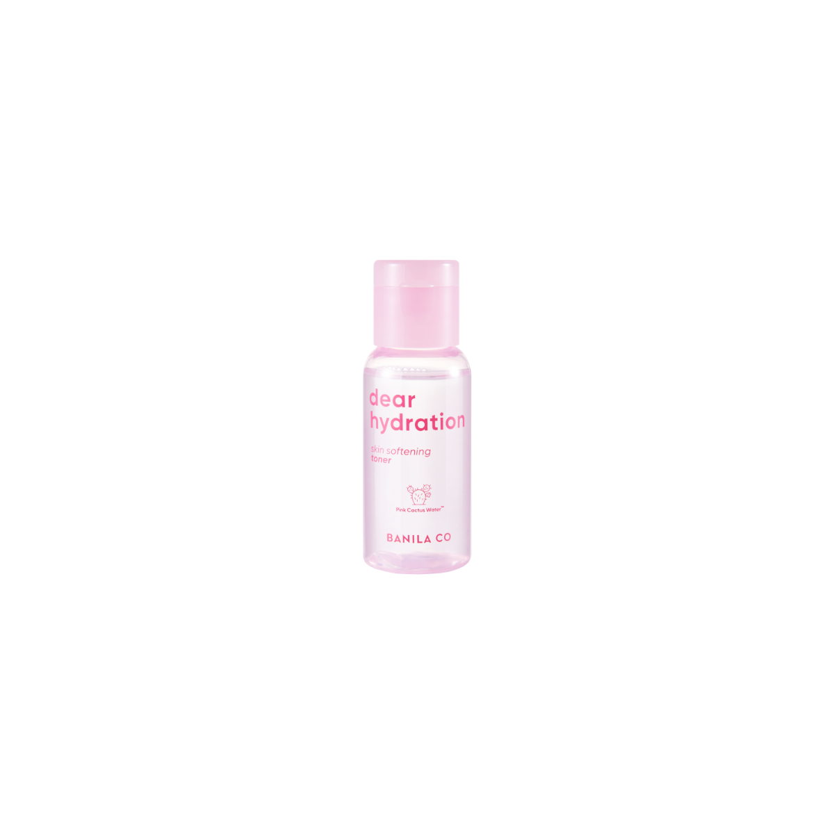 Banila Co Dear Hydration Mini Duo Kit with 30ml and 10ml skincare bottles, featuring hydrating skincare products in travel-sized containers.
