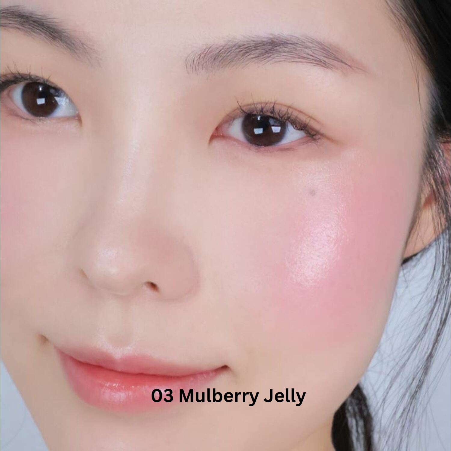 Colorgram Multi Jelly Stick blush in a soft, blendable formula with a creamy texture, displayed in a sleek, colorful container.