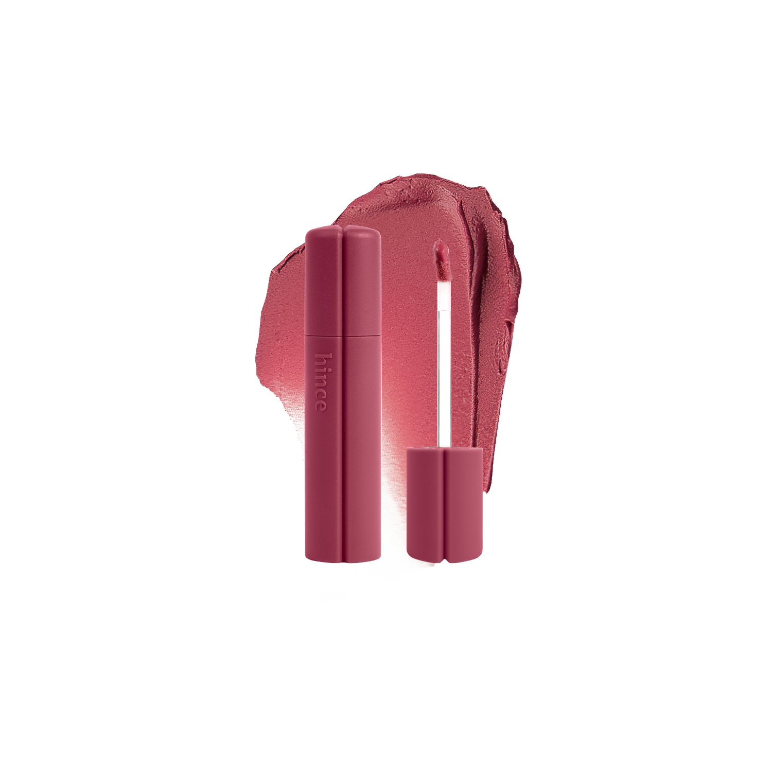 Hince Nu Blur Lip Tint in a sleek tube, showcasing the smooth, tinted lip color with a natural finish.