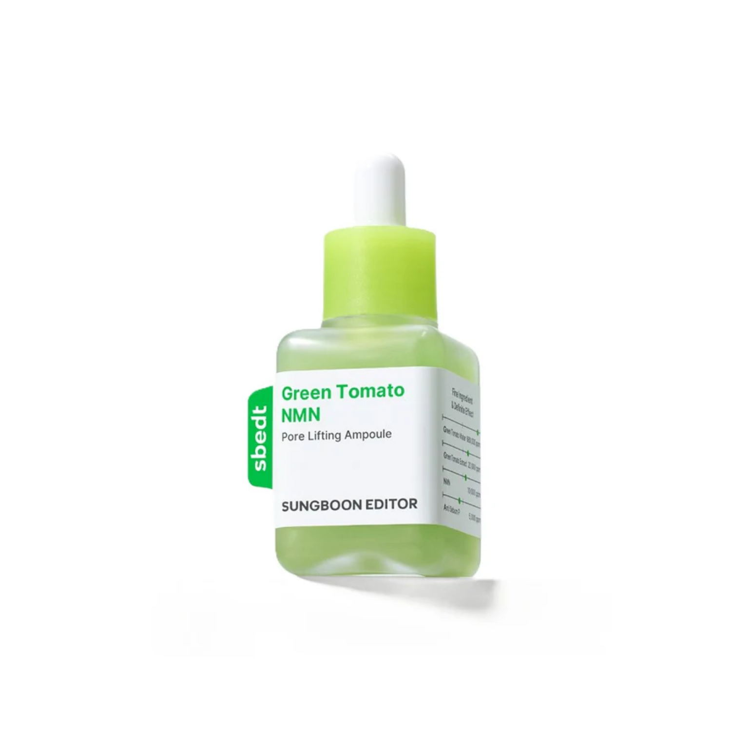 Sungboon Editor Green Tomato NMN Pore Lifting Ampoule 40ml - Shop K-Beauty in Australia