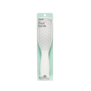 Fillimilli dual foot file for pedicare, showing coarse and fine surfaces for exfoliating and smoothing feet.