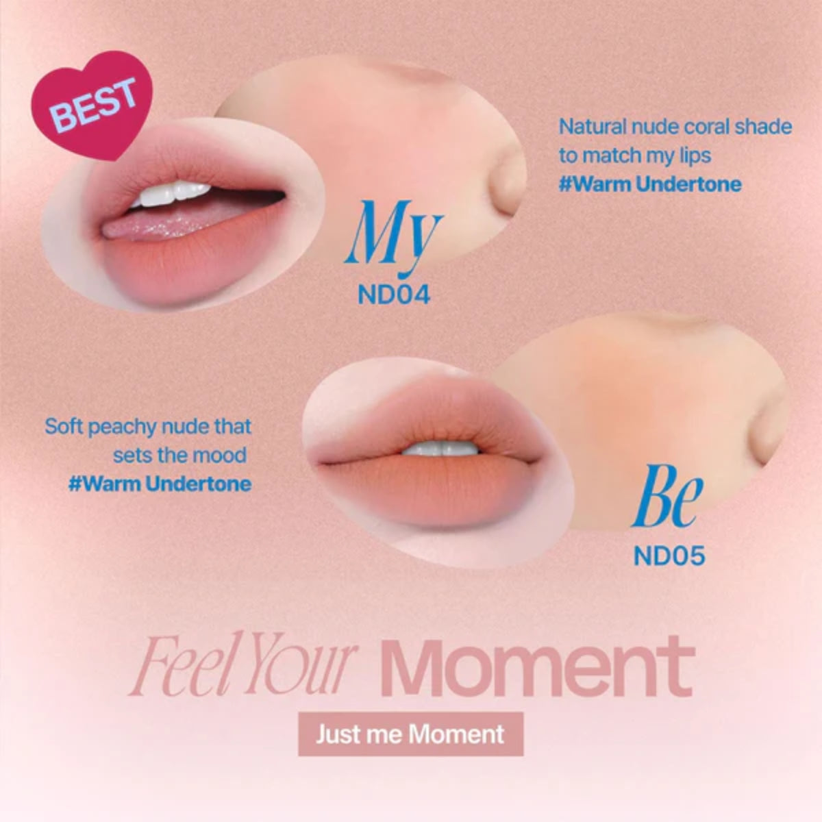 Fwee Lip & Cheek Blurry Pudding Pot blush in a creamy, soft pink shade, displayed in a round cosmetic jar.