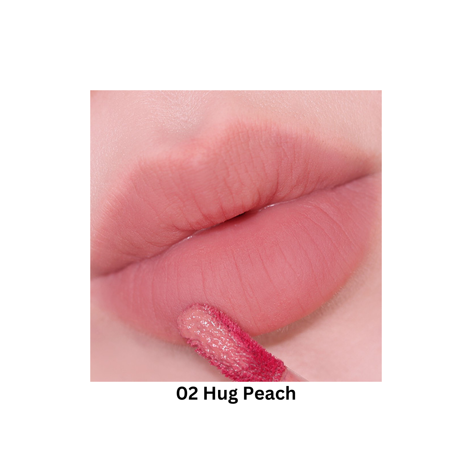 Too Cool For School Dew Blurry Tint lip tint in a natural pink shade, showing the product tube and applicator.