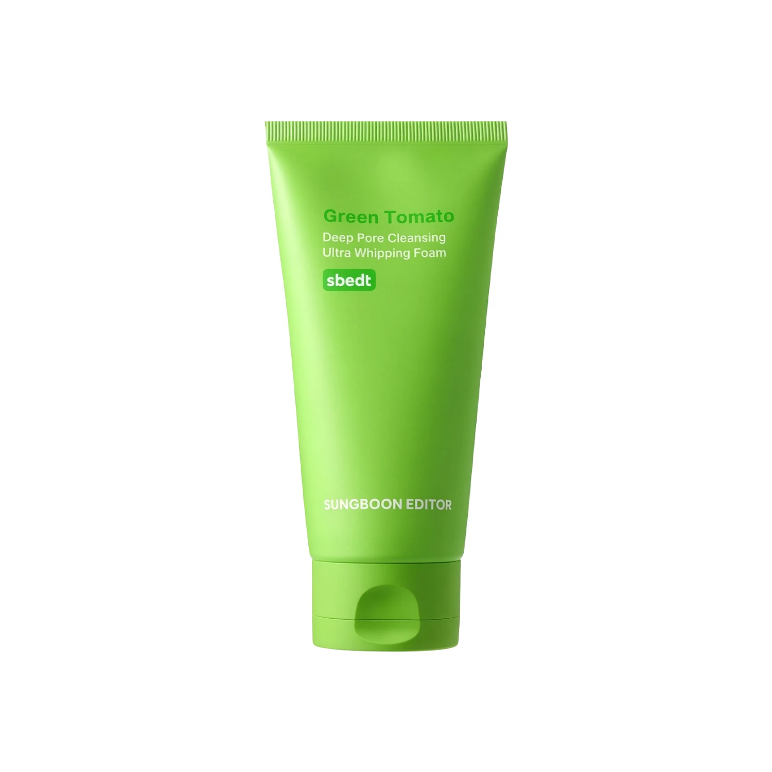 Sungboon Editor Green Tomato Deep Pore Cleansing Ultra Whipping Foam 120g (NEW) - Shop K-Beauty in Australia
