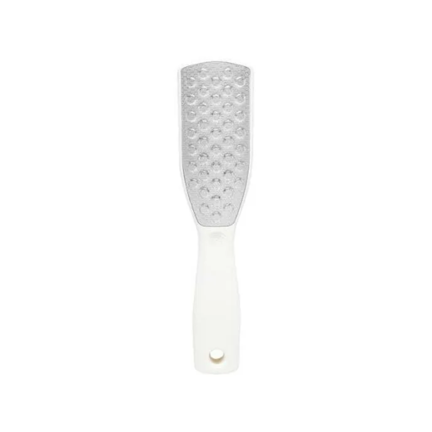 Fillimilli dual foot file for pedicare, showing textured surface for exfoliating and smoothing rough heels and soles.