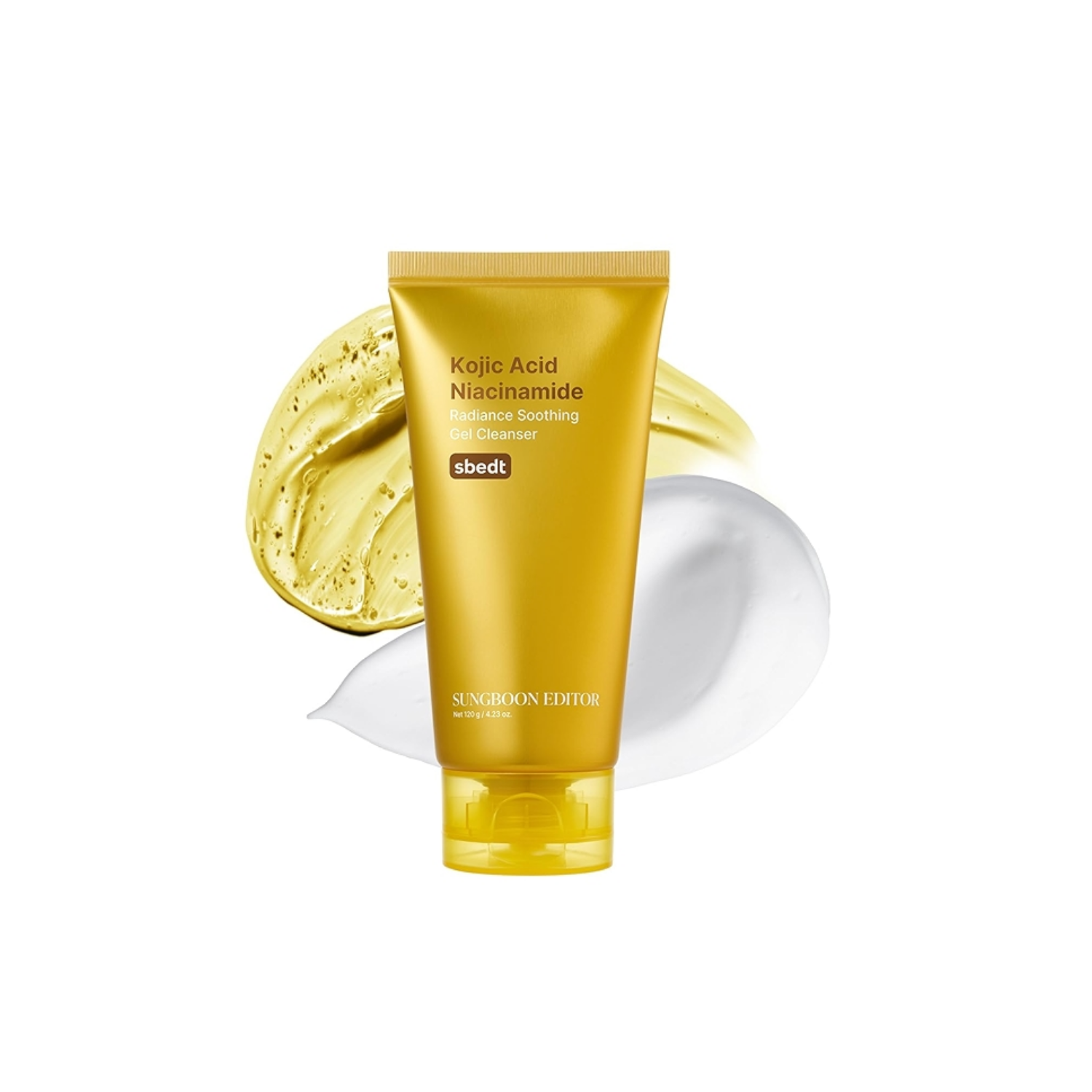 Sungboon Editor Kojic Acid Niacinamide Radiance Soothing Gel Cleanser 120g - Shop K-Beauty in Australia