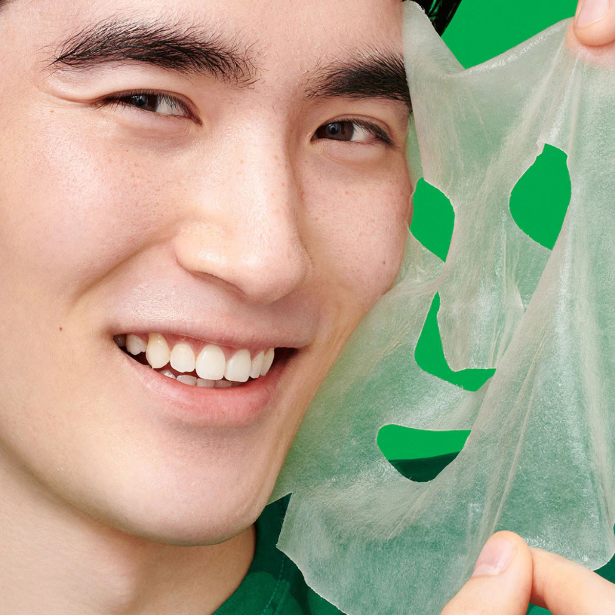 Dr. Jart+ Cicapair Intensive Soothing Repair Serum Mask sheet mask with soothing green formula and hydrating fabric.