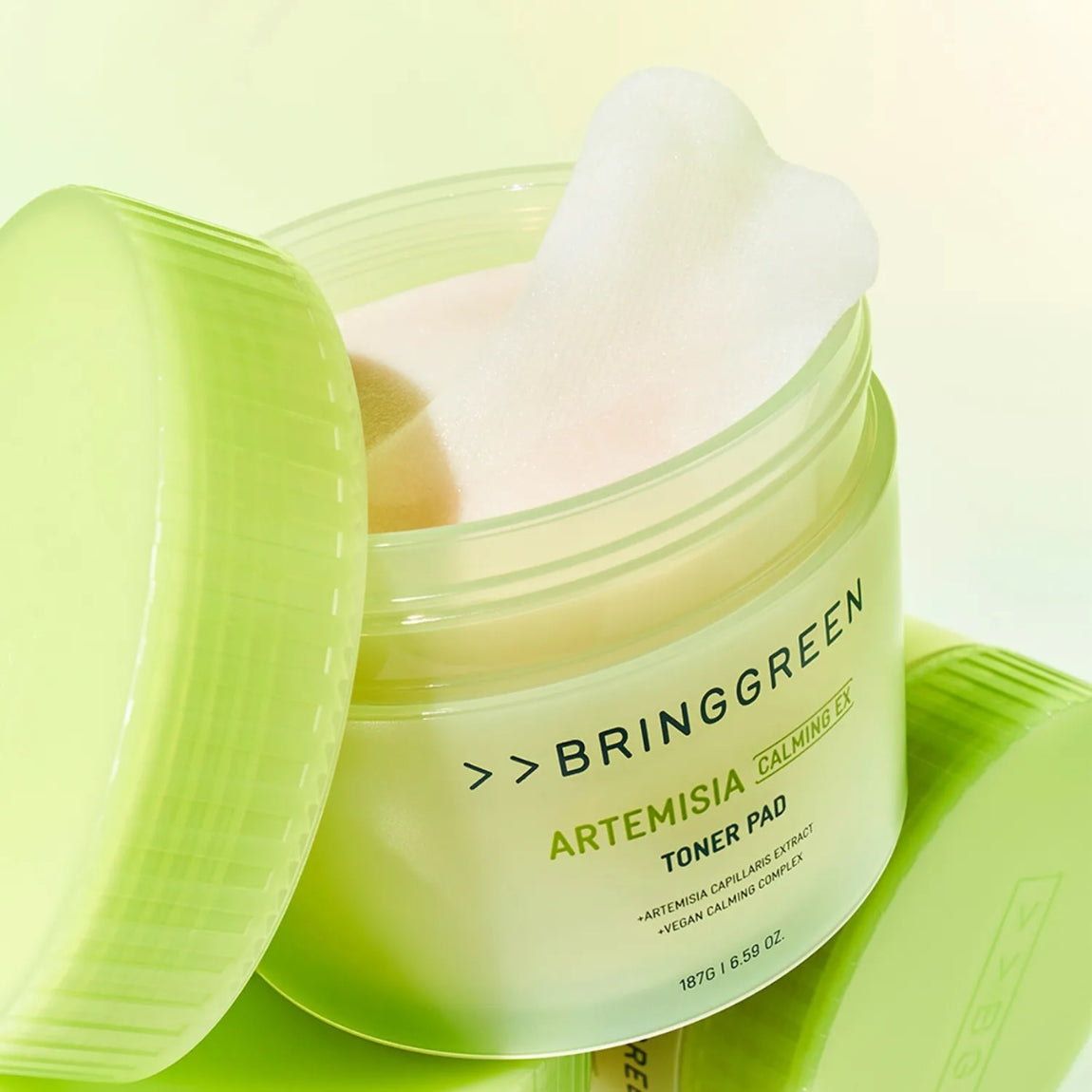 Bring Green Artemisia Calming Ex Toner Pad 75pads - Shop K-Beauty in Australia