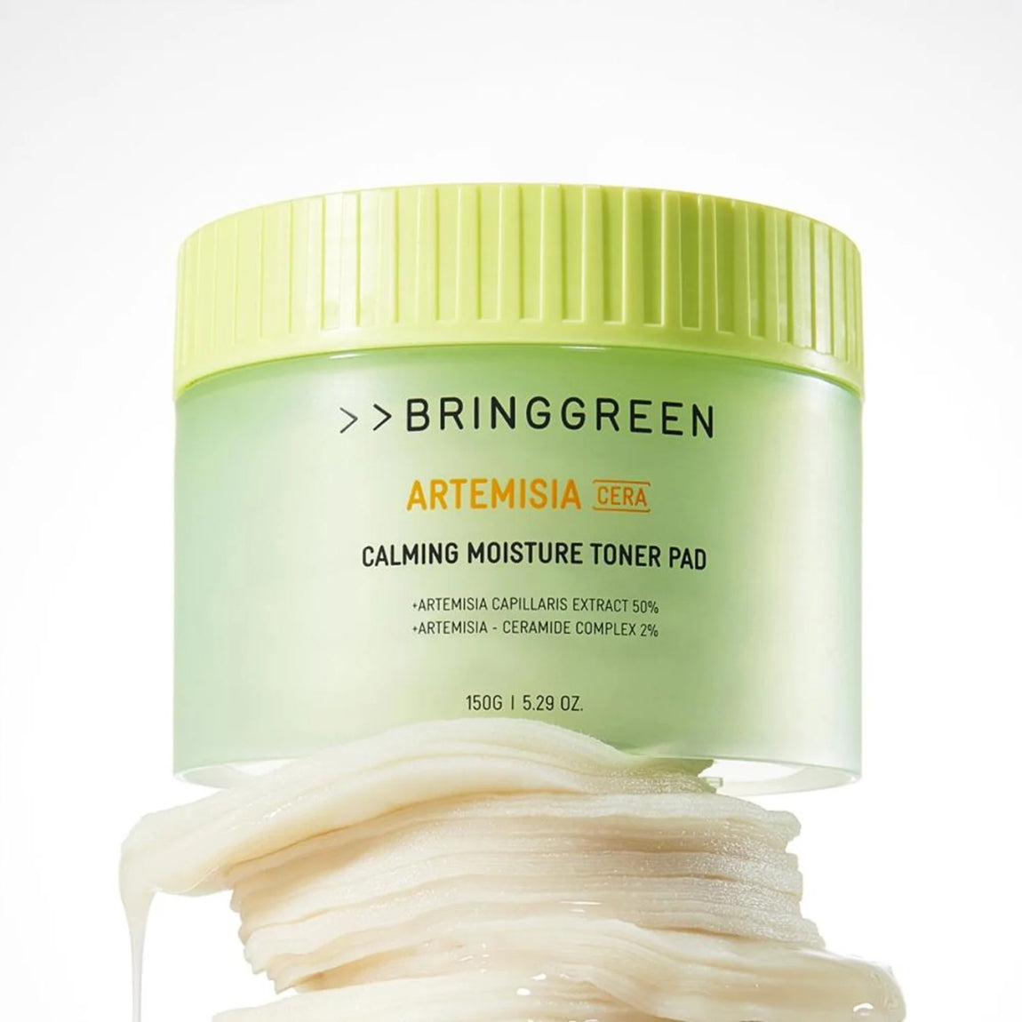 Bring Green Artemisia Calming Ex Toner Pad 75pads - Shop K-Beauty in Australia