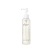 Mixsoon Bean Cleansing Oil in 195ml bottle, showing the clear oil and minimalist packaging for oil and balm cleanser.
